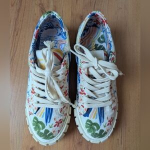 FARM Rio Copocabana Floral Sneakers - Size 7.5